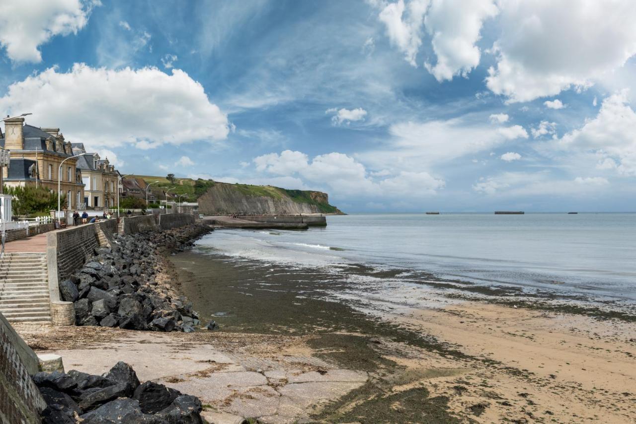 Appartement à 300m de la plage - Extérieur commun Asnelles Extérieur photo